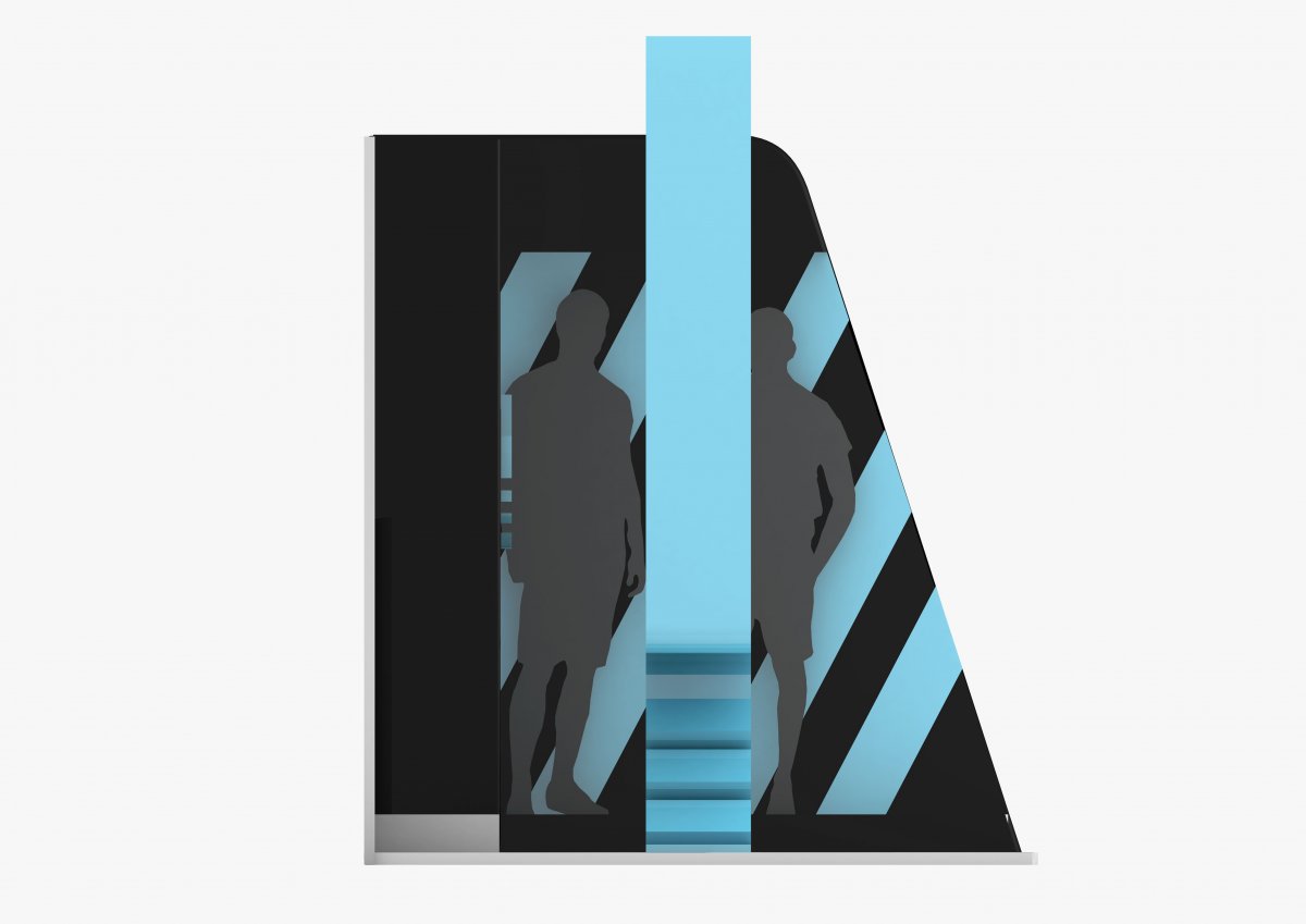 Adidas stand tasarımı - Vedat ŞEKER